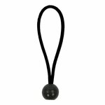 Tendeur de tente elastique 15 cm avec boule en plastique - lot de 10 pieces