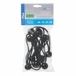 Tendeur de tente elastique 15 cm avec boule en plastique - lot de 10 pieces