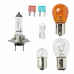 Jeu d'ampoules de rechange H7 7 pieces (21 W orange)