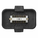 Boîtier de connexion de cables en plastique 8x4 broches, connexions longitudinales