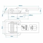 Serrure de tension SPP ZB-06