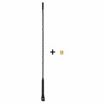Antenne de voiture 40 cm avec adaptateurs M5 et M6
