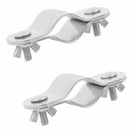 Collier de fixation de toit double 22-25 mm, 2 pieces sous blister