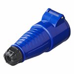 Fiche de contraste CEE 16A boîtier fixe bleu
