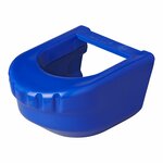 Soft Dock pour attelage bleu 84x59x109mm