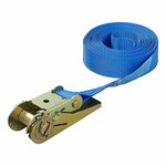 Sangle de tension bleue a cliquet 5 metres