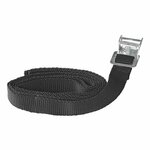 Sangles de fixation a boucle metallique 1,8-150 cm - lot de 2