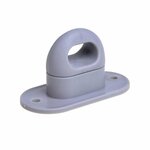 Fermeture tournante en plastique pour il ovale, 4 pieces sous blister