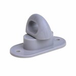 Fermeture tournante en plastique pour il ovale, 4 pieces sous blister
