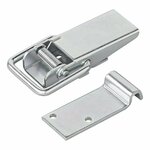 Fermeture a bascule 140 x 70 mm avec contre-piece