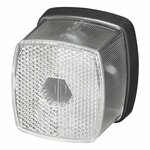 Feu de gabarit blanc 66x62mm avec reflecteur sous blister