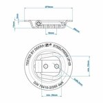 illet d'arrimage rond SPP UP-03