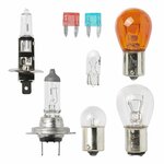Jeu d'ampoules de rechange H1+H7 8 pieces