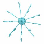 Carrousel de sechage avec 18 clips