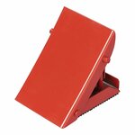 Cale de roue pliable en metal sous blister