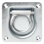 Oeillet d'arrimage simple 105x105mm sous blister