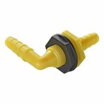 Traversee de reservoir d'eau a angle droit avec illets 10x12mm par piece