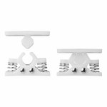 Arret de porte avec ressorts metalliques pour caravane/camping-car