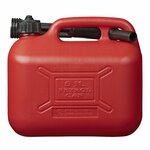 Bidon 5L plastique rouge homologue ONU