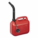 Bidon 5L plastique rouge homologue ONU