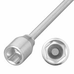 Manivelle 620 mm/19 mm pour support d'angle