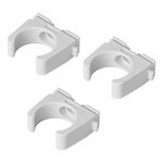 Collier de serrage pour tuyau d'evacuation diametre 28 mm lot de 3 pieces sous blister
