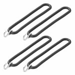 Caoutchouc de tension 200 mm avec crochet en S, 4 pieces sous blister