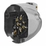 Prise metallique 7+1 poles sous blister
