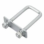 Support en U angulaire 40 mm - lot de 2 pieces sous blister