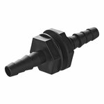 Passe-cable droit pour reservoir d'eau avec passe-fils 10x12 mm sous blister