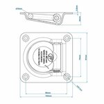 illet d'arrimage simple SPP UP-01
