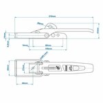 Fermeture a bascule SPP ZB-01A