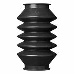 Cache-poussiere pour frein a inertie 60/70 mm L   165 mm adapte pour Knott KF/KFG 27/30