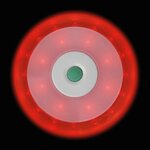 Disque d'avertissement 16+8LED orange