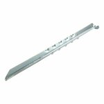 Piquet de tente 40 cm en metal nervure, 2 pieces en sachet plastique