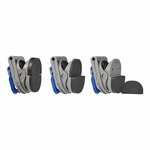 Pinces de verrouillage pour auvent - lot de 3 pieces