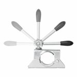 Pince 48 mm avec broche inclinable pour roue avant