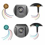 Kit de connexion 5 broches 15 cm pour feux arriere