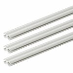 Rail de tente double 80 cm - lot de 3 pieces