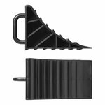 Cale de roue en plastique avec poignee - lot de 2 pieces
