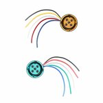 Kit de connexion 5 poles 15 cm pour feux arriere sous blister