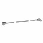 Tendeur de moufle M5 pour voile, 2,5 mm, acier inoxydable A4 AISI 316