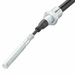 Cable de frein 1030/1240 mm, douille de diametre 22 mm, compatible avec Knott/Schlegl/Nieper/Avonride/BPW