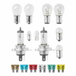 Jeu d'ampoules de rechange H4 16 pieces