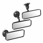 Retroviseur 164 x 55 mm avec bras flexible 4 cm et ventouse