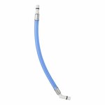 Raccord flexible 25 cm bleu 45 illets