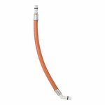 Raccord flexible 25 cm rouge 45 illets