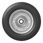 Jante de roue avant en metal avec pneu en caoutchouc 200x60mm