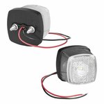 Feu de gabarit 9-30 V blanc 61 x 61 mm LED