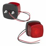 Feu de gabarit 9-30 V rouge 61 x 61 mm LED